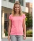 Frauen t -Shirt mit kurzen Ärmeln SAM 73 WT 796 NEON