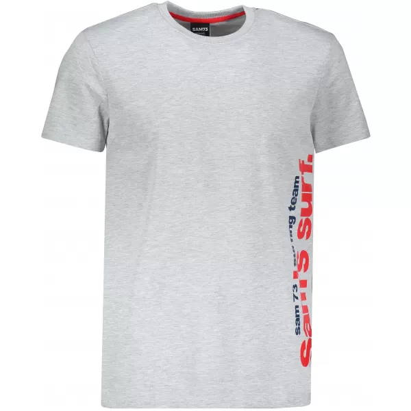  Herren t -Shirt mit kurzen Ärmeln SAM 73 MT 766 HELLGRAU 