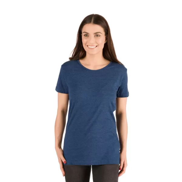  Frauen t -Shirt mit kurzen Ärmeln SAM 73 LTSR615 DUNKELBLAU 