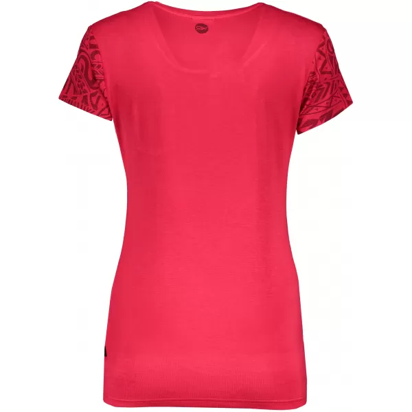  Frauen t -Shirt mit kurzen Ärmeln SAM 73 WT 800 ROT 