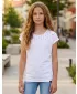 Girl's T -Shirt mit kurzen Ärmeln SAM 73 GT 539 WEIß