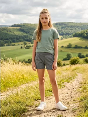 Shorts des Mädchens SAM 73 GS 521 SCHWARZ