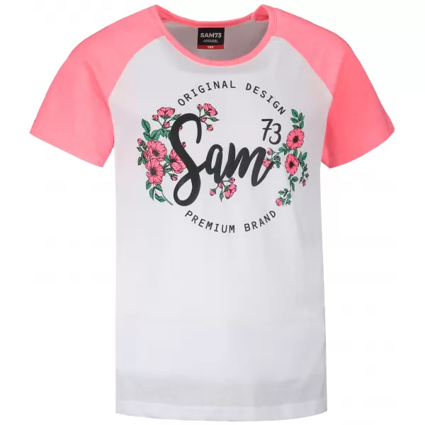  Girl's T -Shirt mit kurzen Ärmeln SAM 73 GT 540 NEON 
