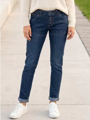 Damenhosen SAM 73 WK 753 DUNKLER DENIM
