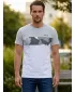 Herren t -Shirt mit kurzen Ärmeln SAM 73 MT 764 HELLGRAU