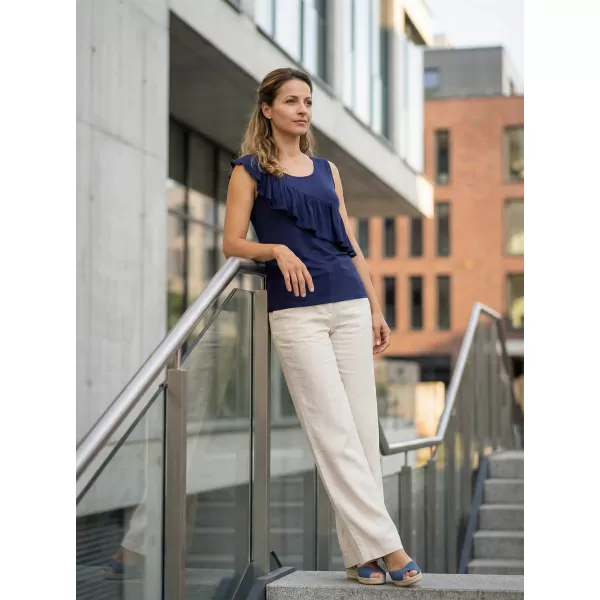  Damen-Tanktop KIXMI JETTIE DUNKELBLAU 