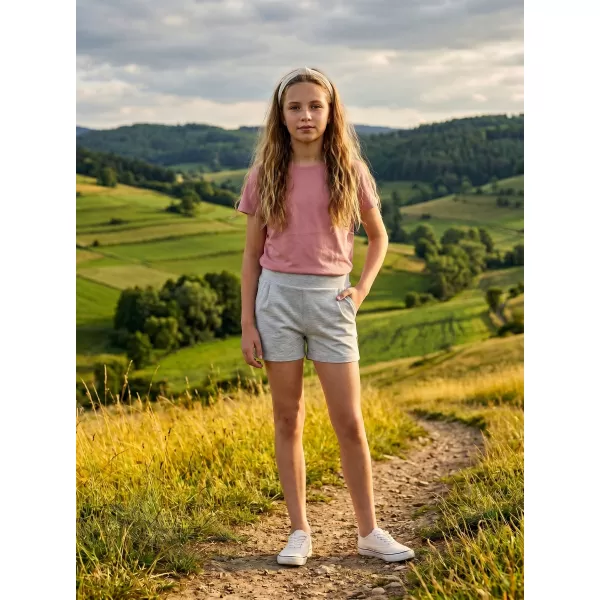  Shorts des Mädchens SAM 73 GS 521 HELLGRAU 