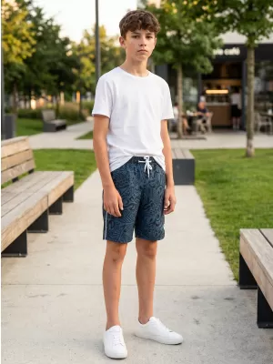 Jungen Shorts SAM 73 BS 528 DUNKELBLAU