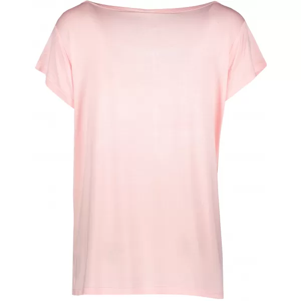  Damen-T-Shirt mit kurzen Ärmeln KIXMI JASMINA HELL-PINK 
