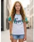 Girl's T -Shirt mit kurzen Ärmeln SAM 73 GT 540 NEON