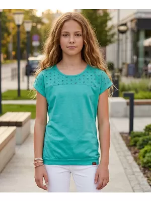 Girl's T -Shirt mit kurzen Ärmeln SAM 73 GT 539 NEON