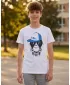 Boy T -Shirt mit kurzen Ärmeln SAM 73 BT 535 WEIß