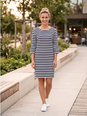 Kleid SAM 73 LSKR270 DUNKELBLAU