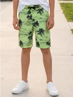 Jungen Shorts SAM 73 ERASYLO KPAR189 GRÜN