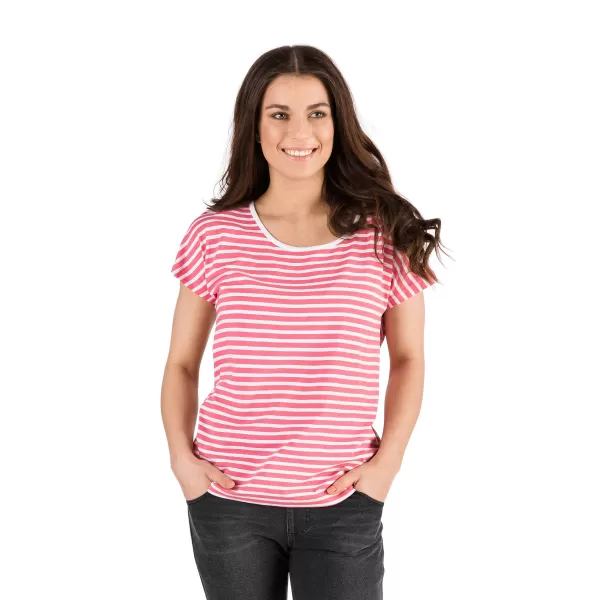  Frauen t -Shirt mit kurzen Ärmeln SAM 73 ALESIA LTSR627 ROSA 