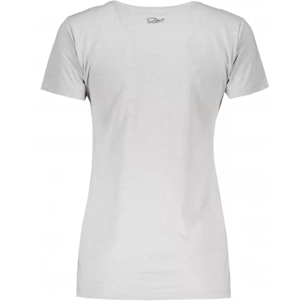  Frauen t -Shirt mit kurzen Ärmeln SAM 73 MELEKA LTSR614 HELLGRAU 
