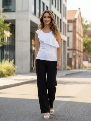 Damen-Tanktop KIXMI JETTIE WEIß