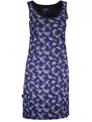 Kleid LOAP ASNARA CLW2073 DUNKELBLAU