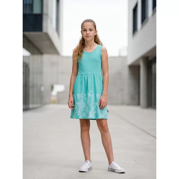  Mädchenkleid SAM 73 KSKR071 GRÜN 