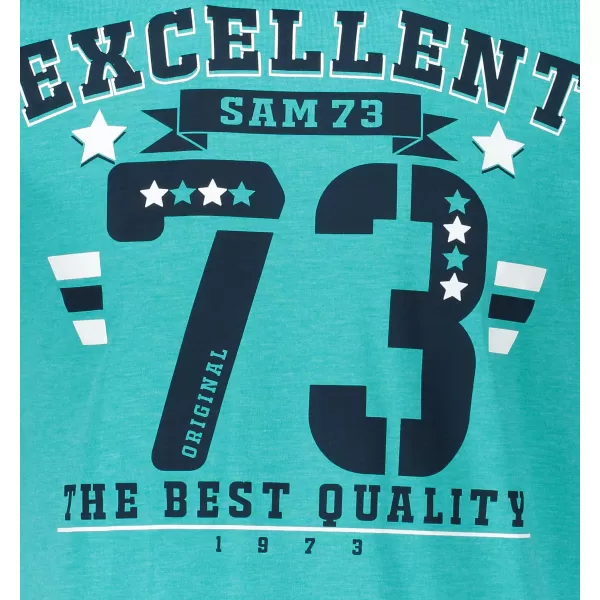  Herren t -Shirt mit kurzen Ärmeln SAM 73 MT 762 NEON 