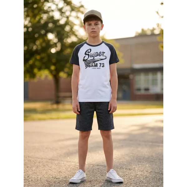 Boy T -Shirt mit kurzen Ärmeln SAM 73 BT 541 WEIß 