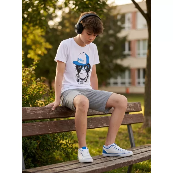  Boy T -Shirt mit kurzen Ärmeln SAM 73 BT 535 WEIß 