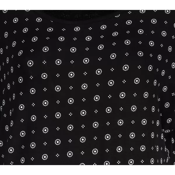  Frauen t -Shirt mit kurzen Ärmeln SAM 73 WT 798 SCHWARZ 