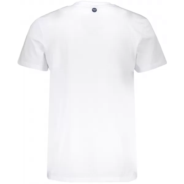  Herren t -Shirt mit kurzen Ärmeln SAM 73 MT 766 WEIß 