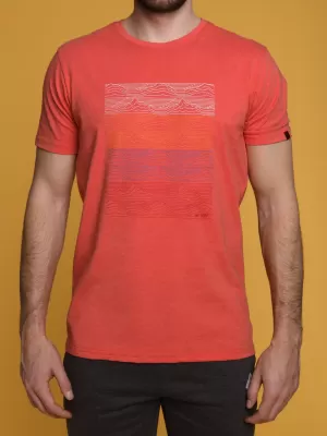 Herren-T-Shirt LOAP BOELF CLM2028 ORANGE