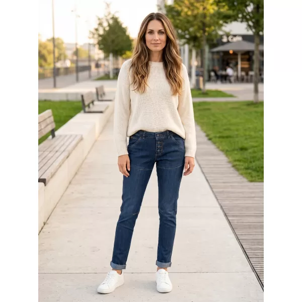  Damenhosen SAM 73 WK 753 DUNKLER DENIM 