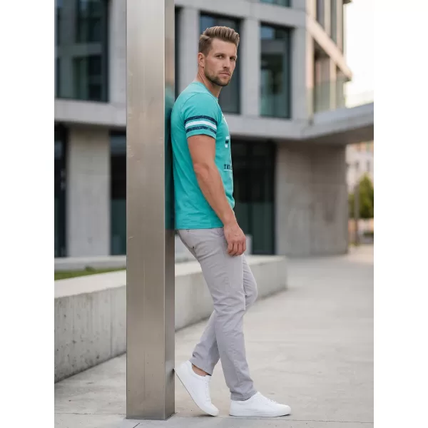  Herren t -Shirt mit kurzen Ärmeln SAM 73 MT 762 NEON 