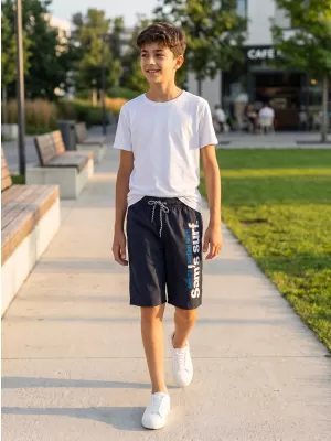 Jungen Shorts SAM 73 BS 525 DUNKELBLAU
