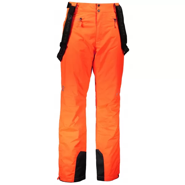  Herren -Skihosen ALPINE PRO SANGO 6 MPAM312 ORANGE 