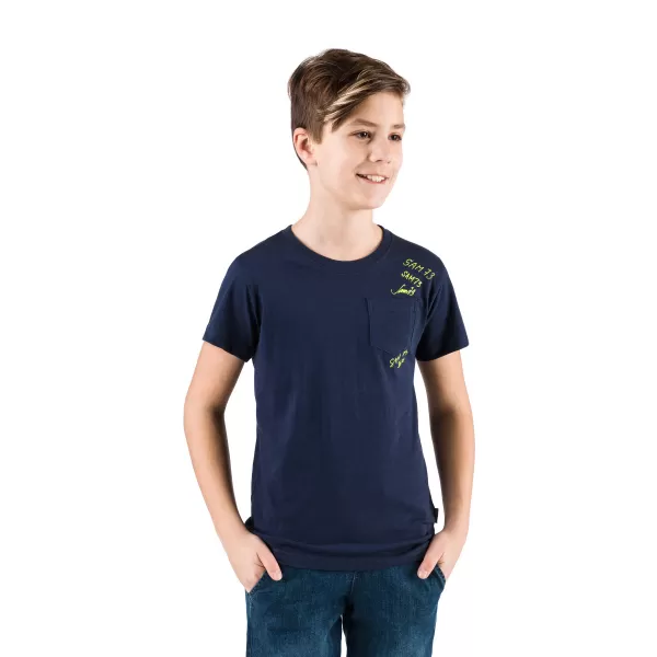  Boy T -Shirt mit kurzen Ärmeln SAM 73 KTSR257 DUNKELBLAU 
