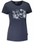 Frauen t -Shirt mit kurzen Ärmeln SAM 73 LTSR618 DUNKELBLAU