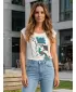Damen-T-Shirt KIXMI JACKIE WEIß