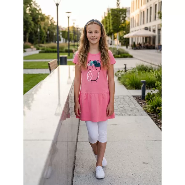  Mädchenkleid SAM 73 KSKR069 ROSA 