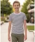 Kinder t -Shirt mit kurzen Ärmeln SAM 73 ZIKO KTSR267 GRAU