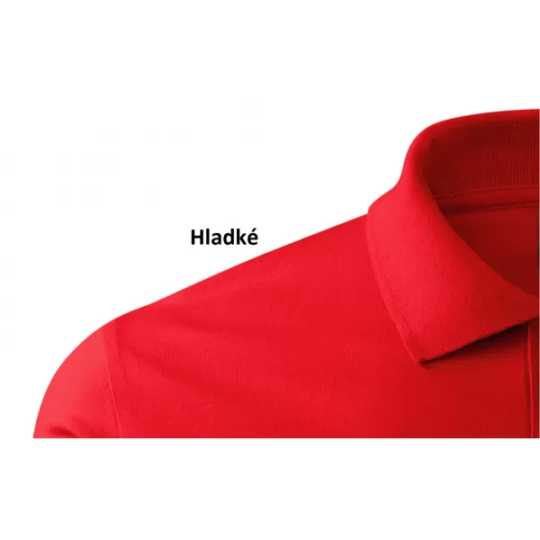  Herren-T-Shirt mit Kragen MALFINI SINGLE J. 202 ROT 