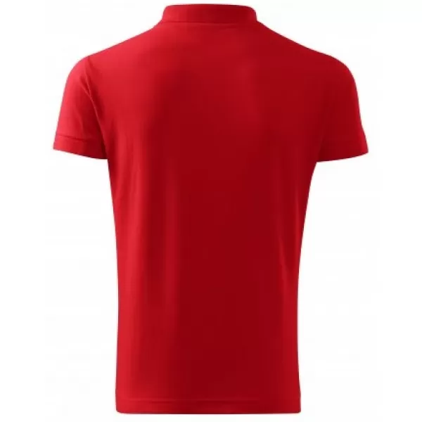  Herren-T-Shirt mit Kragen MALFINI COTTON 212 ROT 