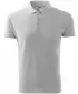Herren-T-Shirt mit Kragen MALFINI PIQUE POLO 203 HELLGRAUE AKZENTE
