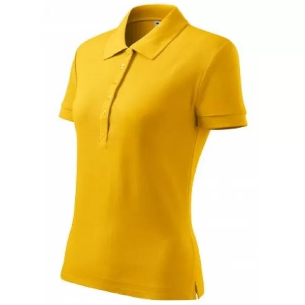  Damen-T-Shirt mit Kragen MALFINI COTTON 213 BERNSTEIN 