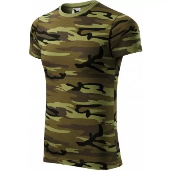  Herren-T-Shirt MALFINI CAMOUFLAGE 144 TARNGRÜN 