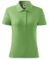 Damen-T-Shirt mit Kragen MALFINI COTTON 213 GRASGRÜN