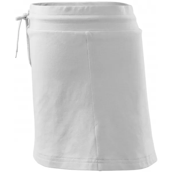  Damenrock mit Shorts MALFINI TWO IN ONE 604 WEIß 
