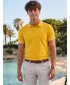 Herren-T-Shirt mit Kragen MALFINI URBAN 219 BERNSTEIN