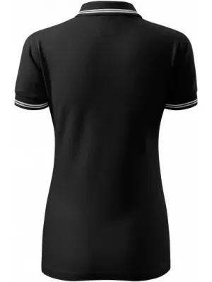 Damen-T-Shirt mit Kragen MALFINI URBAN 220 SCHWARZ