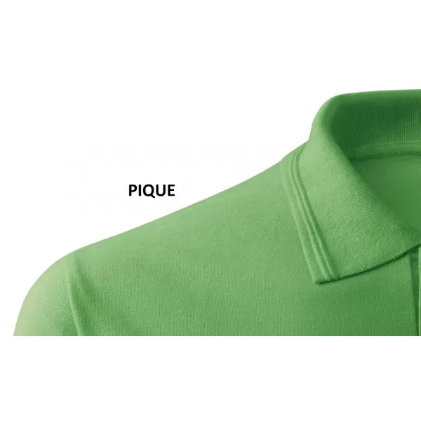  Damen-T-Shirt mit Kragen MALFINI PIQUE POLO 210 GRASGRÜN 