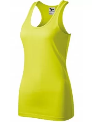 Funktions-Tanktop für Damen MALFINI RACER 167 NEONGELB