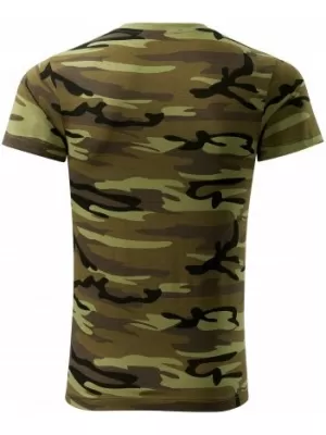 Herren-T-Shirt MALFINI CAMOUFLAGE 144 TARNGRÜN